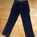 Dickies  Black Jeans with White Stitching. Size 5/27 Photo 0