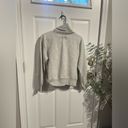 Gap light grey sport sweater with turtleneck feature XS like new! Photo 5