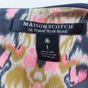 Maison Scotch  Printed Shift Mini Dress Photo 1