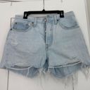 Levi's 501 Light Wash Shorts Photo 0