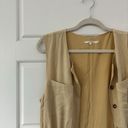 Tularosa  khaki Giana Vest duster dress Photo 6