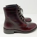 Krass&co NEW Thursday Boot . President Lace Up Boot Burgundy Brown US 5.5 WMNS Photo 2