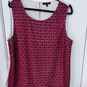 St. John  HIBISCUS MULTI GEOMETRIC PATTERN TOP WOMENS SIZE XL Photo 0