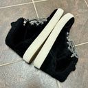 Marc Fisher  Summa High Top Lace Up Sneakers Booties Faux Fur Black 11 Photo 9