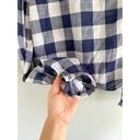 L'Academie | Revolve | The Romantic One Shoulder Top Gingham Blue White | Sz S Photo 2