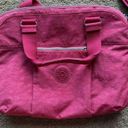 Kipling  Digifly Coral Pink Laptop Messenger Book Bag Photo 2