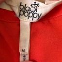 PacSun  Black Poppy orange window pane reversible ORANGE top Photo 3