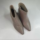 Kaanas  Amarone Croc-Embossed Texan Booties Size 6 Photo 1