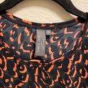 Sweaty Betty  Pink And Black Leopard Print Crop Workout Top Photo 3