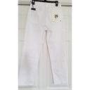 RE/DONE 70s Stove Pipe High Rise Jeans White Destroyed Straight Leg Womens Sz 26 Photo 1