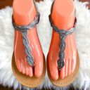 Unisa  thong wedge dress sandal size 8m Photo 8