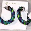 Kendra Scott  Masie Corded Hoop Earrings NWT Photo 0