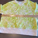 Abound  Womens Green & White  Sweat Shirt Cotton Long Sleeve Pullover‎ Size Small Photo 4