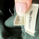 Madewell Green 90s Straight Pant Photo 6