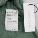 Treasure & Bond  Womens L Button Down Shirt Shacket Olive Military Green Urban Photo 11