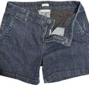 Liz Claiborne  Dark Wash Chino Shorts Size 4 Photo 3