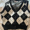 Romwe Vintage Vest Top Cropped Photo 2