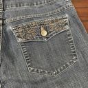 Riders By Lee Denim Capris with Button Pockets Size 12 Photo 2