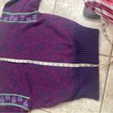 Purple Snow Vtg Demetre Womens Medium Wool acrylic blend Ski Sweater    Hong Kong Photo 3