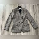 frame denim Frame XS Plaid Wool Double Breasted Blazer Photo 1