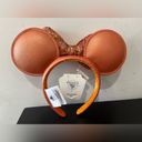 Disney  Parks Peach Punch Sequin Minnie Ears Headband Photo 3