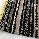 JustFab Just‎ Fab Fold Over Bag Yellow Pom Pom Tassel Trim Colorful Clutch Purse Photo 8