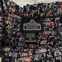 Angie  Square Neck Boho Peasant Blouse Photo 10