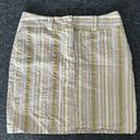 CAbi striped straight pencil skirt size 8 Photo 0