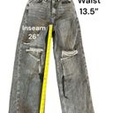 PacSun Black Wash 90’s Boyfriend Ripped Distressed High Rise Baggy Jeans Photo 3