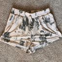 Pink Lily Tie Dye Lounge Shorts Photo 0