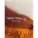 Outdoor Voices  Women's Size XXS Sports Bra Rust Orange Activewear Racerback NWT Photo 2