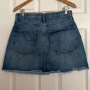 Madewell rigid denim mini skirt Size 30 Photo 1