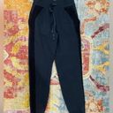 Lululemon  Scuba Black Jogger Sherpa Stripe Black High Rise Size 2 Photo 1