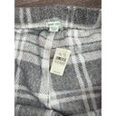 Aerie NWT  Snowed In Fuzzy Jogger Plaid Pant Size XL Gray Photo 2