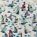 Talbots  Womens Nautical/Sailboat Print Skirt Sz 6P Photo 1