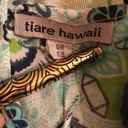 Tiare Hawaii Strappy Beach Green Blue Maxi Dress S Photo 7