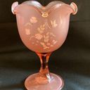 Krass&co Fenton Glass  Signed Goblet Photo 0