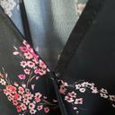 Parker  Chiffon Plum Blossom Floral Bell Sleeve Wrap Blouse Size XS Photo 7