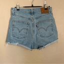 Levi's Levi’s High Rise Ribcage Shorts 28 Photo 2