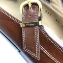 Salvatore Ferragamo leather T-strap buckle flats, size 9.5 2A Photo 4