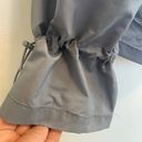 Zyia  Active Gray Drawstrings Windbreaker Photo 6