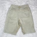 Wrangler Vintage 90’s  For Women High Rise Neutral Beige Denim Shorts Photo 1