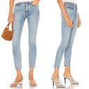 GRLFRND  Karolina Slim Cropped Jeans Raw Hem in Can You Feel It sz 26 Photo 1