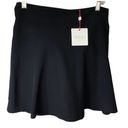 Rafaella  LADIES RESORT WEAR LINED SIDE ZIP SOLID BLACK SKORT NWT 8 Photo 11