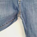 Victoria's Secret  Womens Size 4 Blue High-Rise Cropped Jeans Angel Wings Photo 8