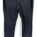 NYDJ  Women's High Rise Sheri Slim Straight Jeans Black Denim high rise Size 12 Photo 0