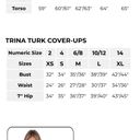 Trina Turk  Women’s Standard Vivid Vista Swim Tunic S Retro Groovy Summer Resort Photo 2