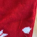 Holiday Time Christmas Red Sweater Scarf Set Acrylic New Womens Medium Pullover Penguin Photo 7