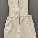 ZARA White Overall Dress Photo 2