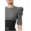 Amur Dress Women 0 Grey Black Uma Wool Blend Dark Academia RTR MSRP:$230 Photo 7